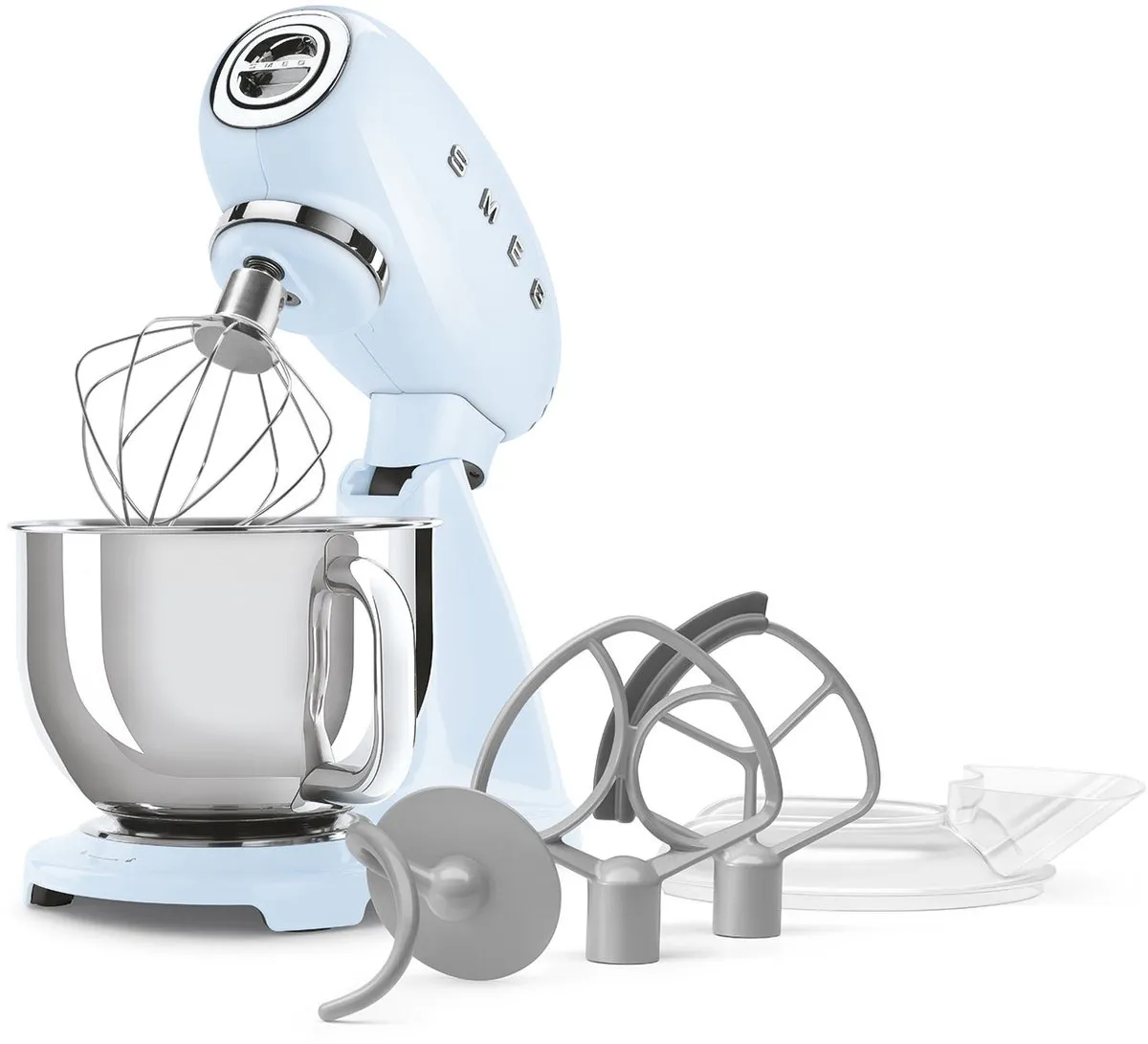 Smeg SMF05PBEU Keukenmachine - 1000W - Pastelblauw