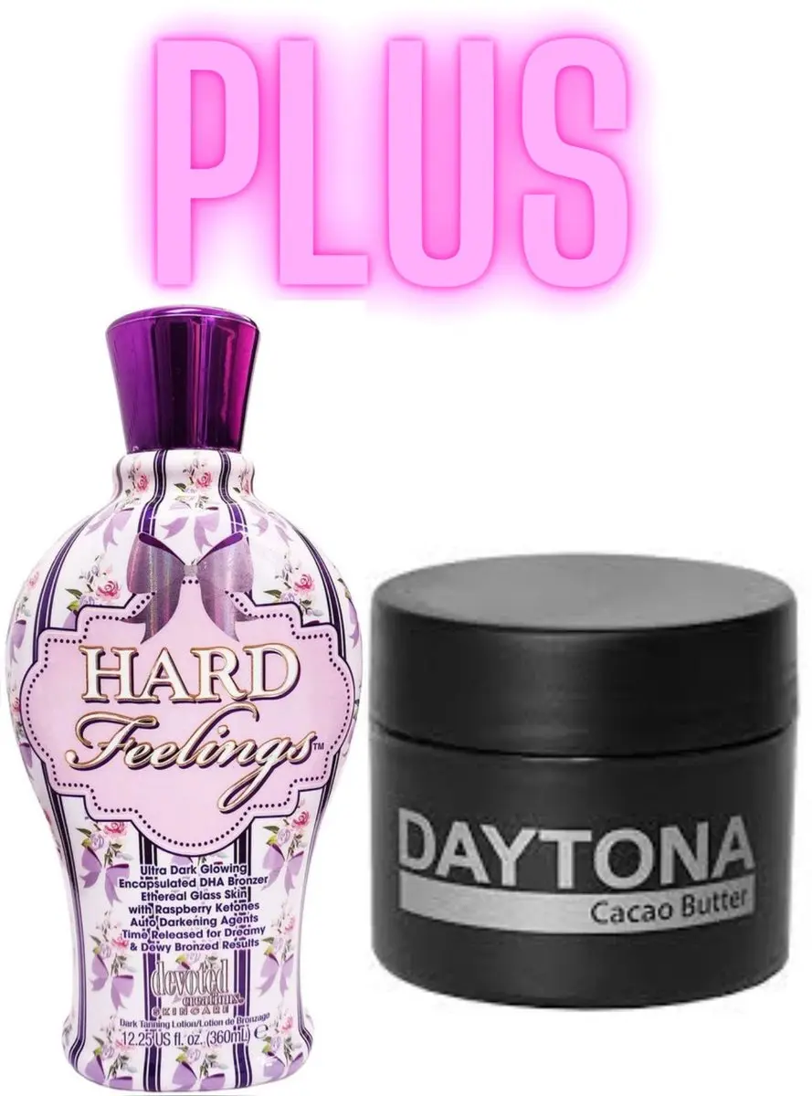 Devoted Creations Hard Feelings 360ml PLUS Daytona Cacao Butter 100ml