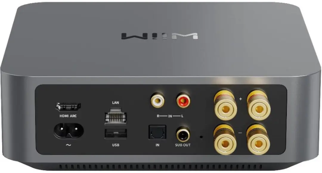 WiiM Amp Pro Versterker 60W - Donkergrijs - afbeelding 6 van 6