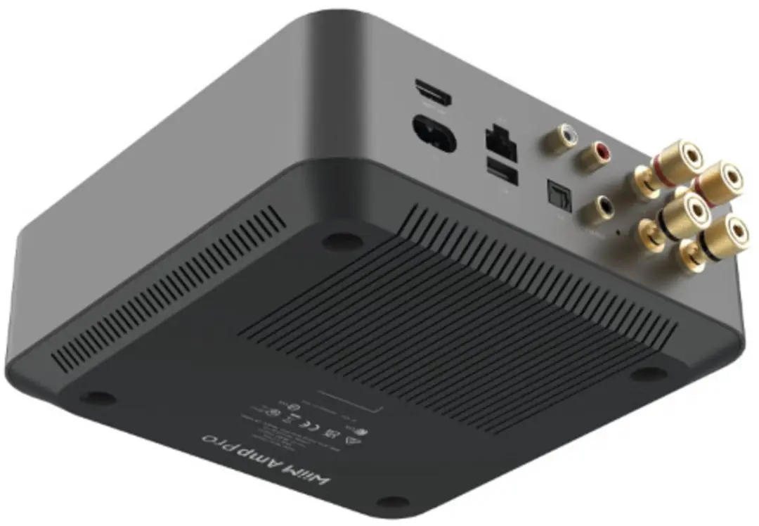 WiiM Amp Pro Versterker 60W - Donkergrijs