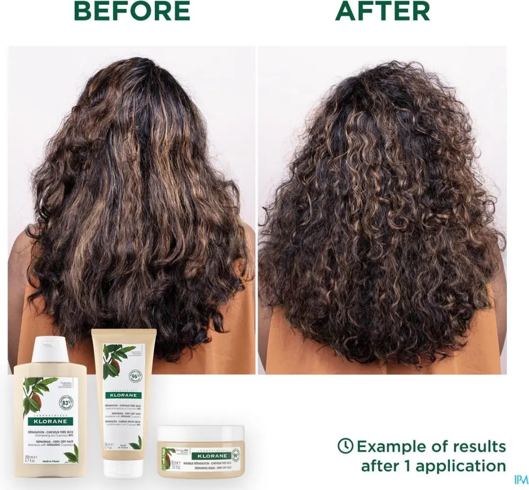 Klorane Cupuaçu Flower Shampoo 200ml - Krullend haar