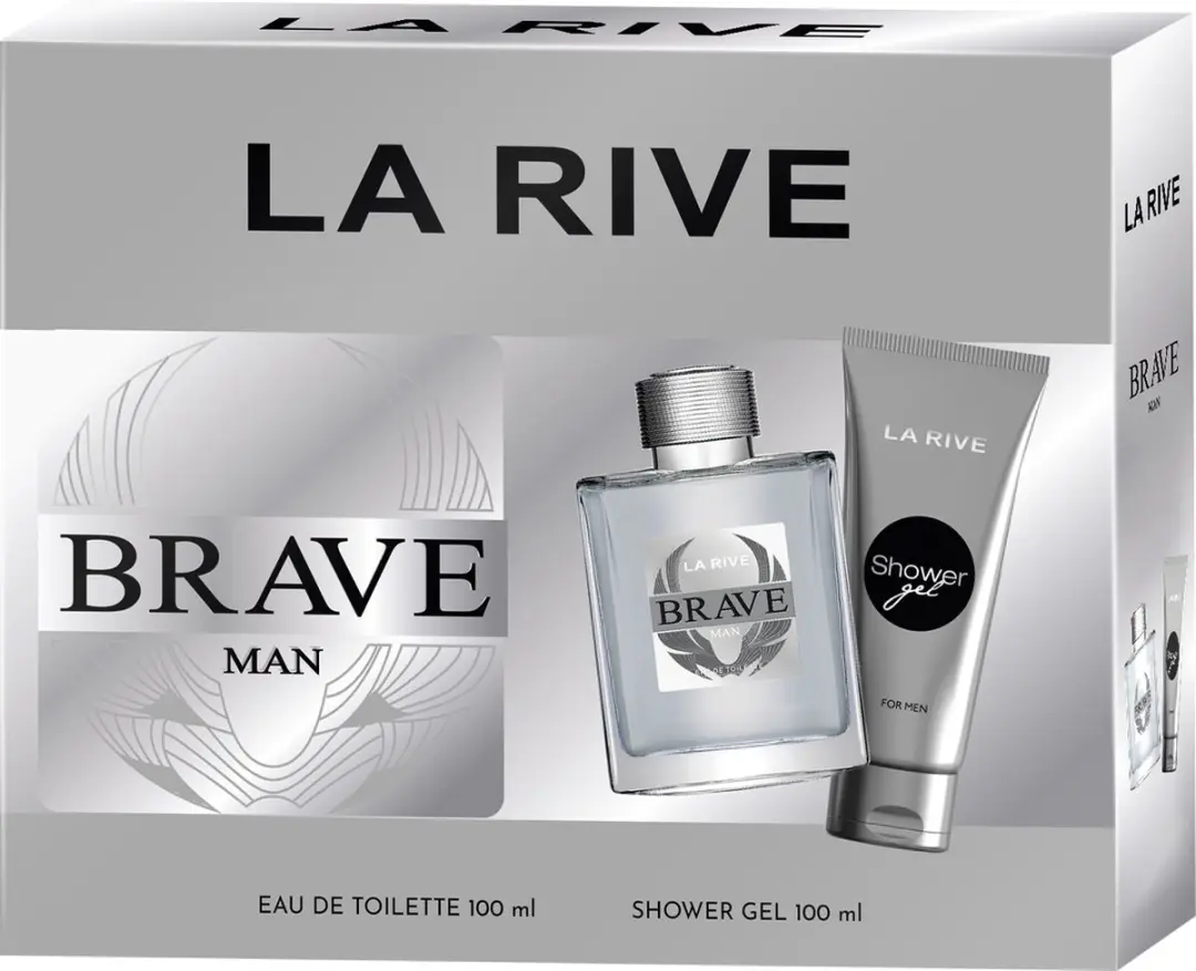La Rive Giftset Brave - Douchegel & Parfum 1g