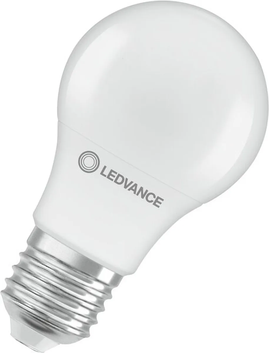 LEDVANCE LED A55 4.9W 470lm E27 Warm Wit Mat - 10 Stuks