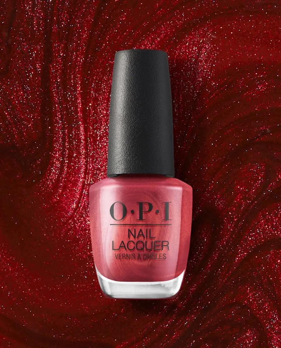 O.P.I. CD Rom-antic Nagellak 15ml - Metallic Rood - afbeelding 5 van 6