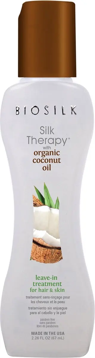 BioSilk Silk Therapy Coconut Oil Leave-in Treatment 67ml