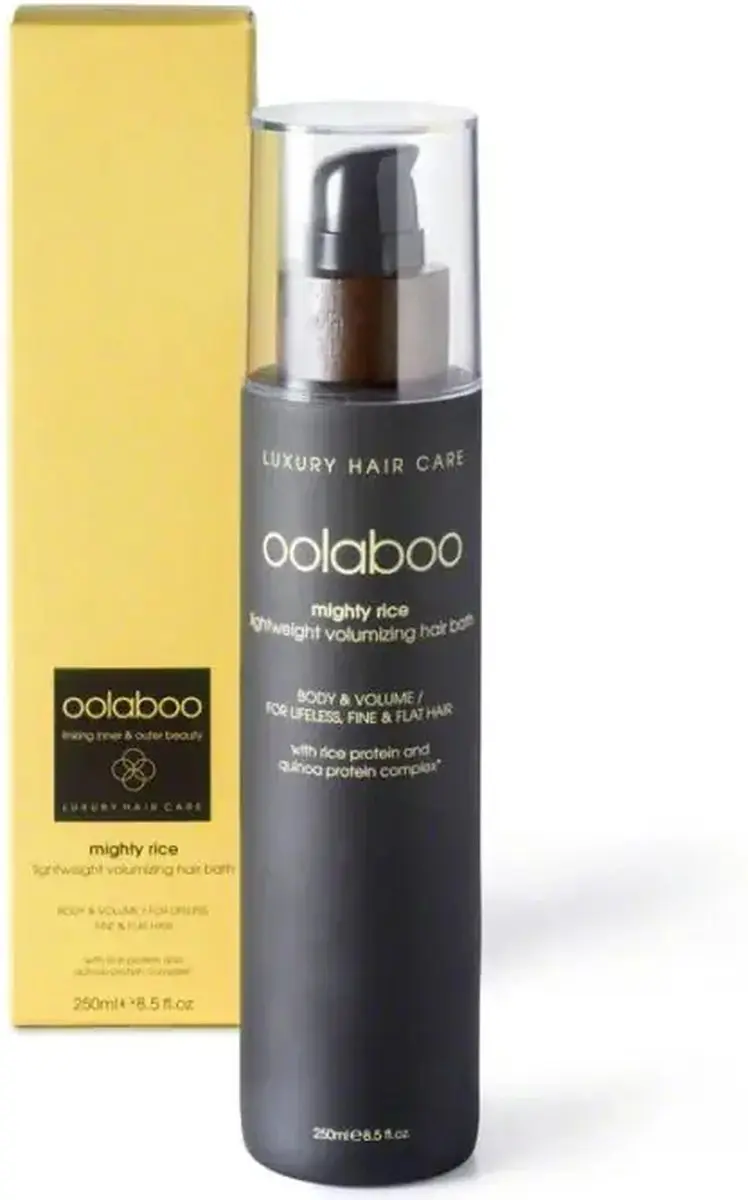 Oolaboo Mighty Rice Lightweight Volumizing Hair Bath 250ml