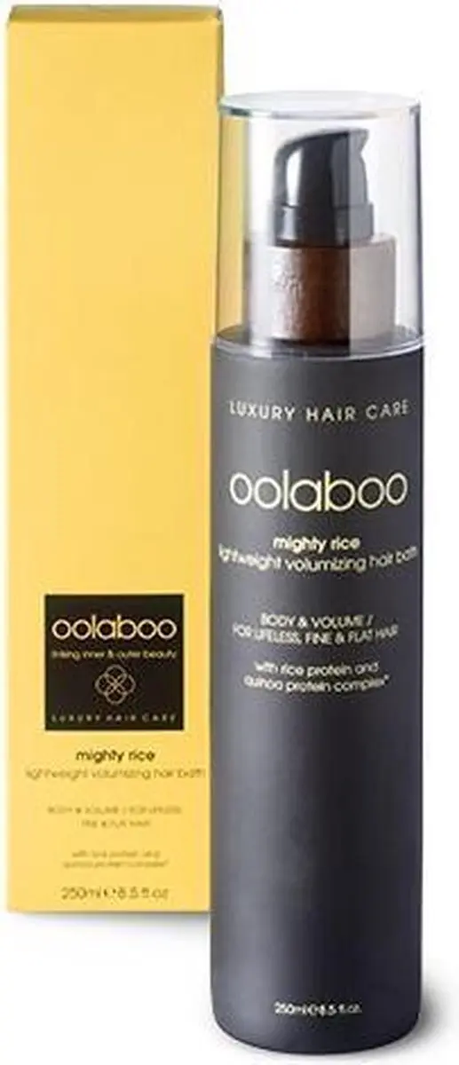 Oolaboo Mighty Rice Lightweight Volumizing Hair Bath 250ml