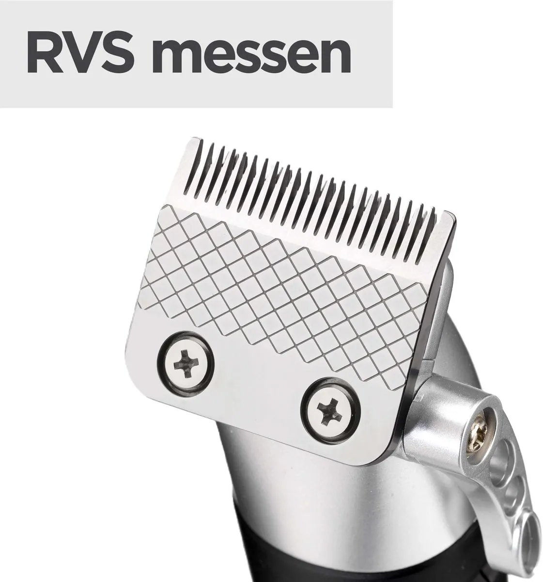 BaByliss Lithium Power Tondeuse E812E - 10 Opzetkammen - Grijs