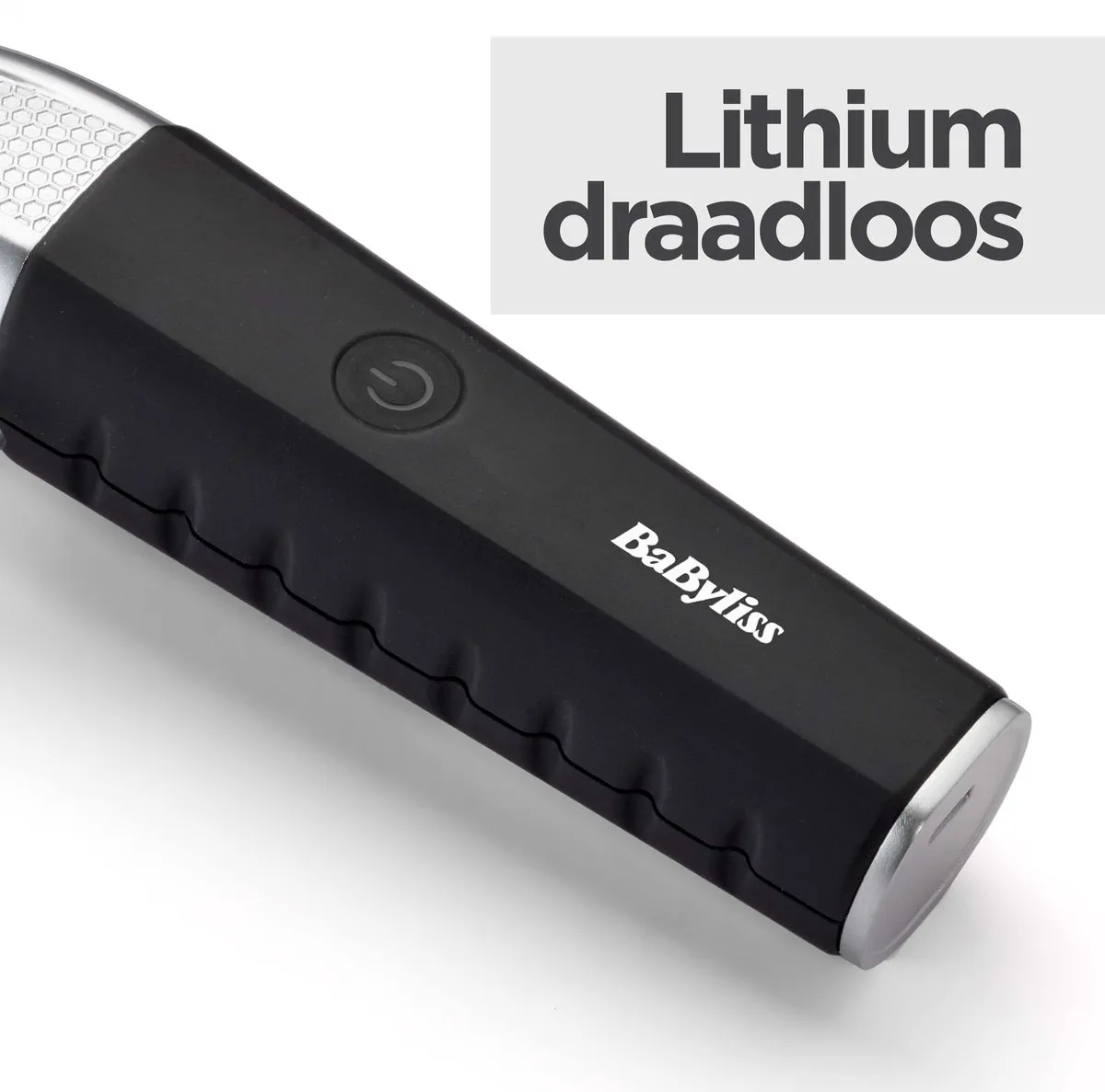 BaByliss Lithium Power Tondeuse E812E - 10 Opzetkammen - Grijs