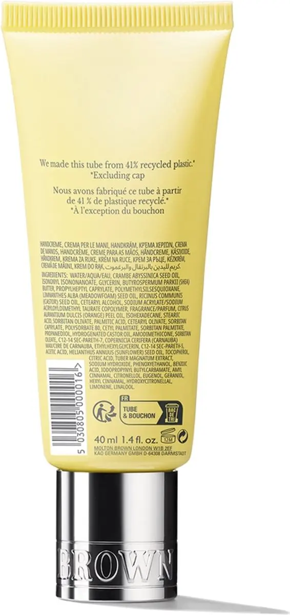 Molton Brown Crème Orange & Bergamot Handcrème 40ml