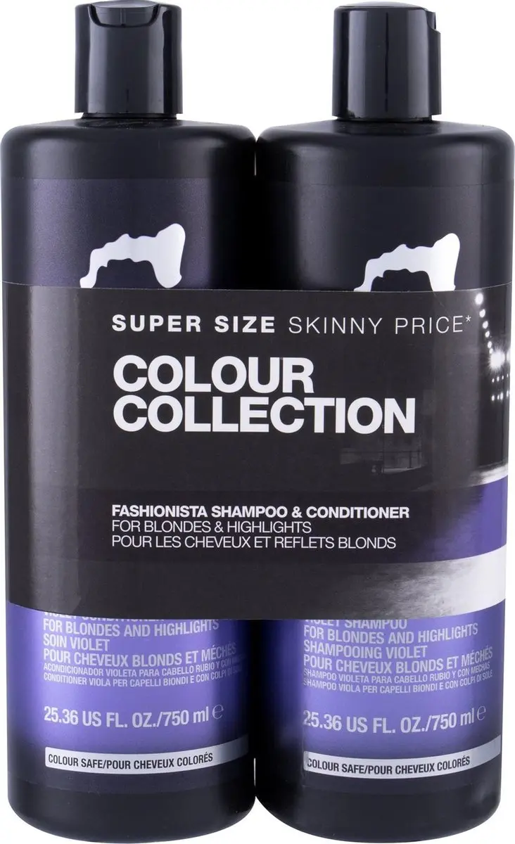 TIGI Catwalk Fashionista Violet Conditioner & Shampoo 750ml