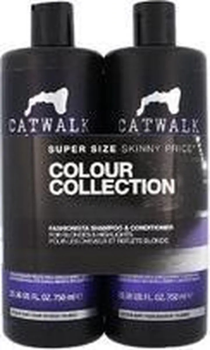 TIGI Catwalk Fashionista Violet Conditioner & Shampoo 750ml