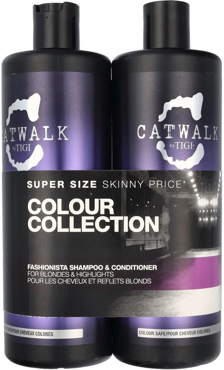 TIGI Catwalk Fashionista Violet Conditioner & Shampoo 750ml