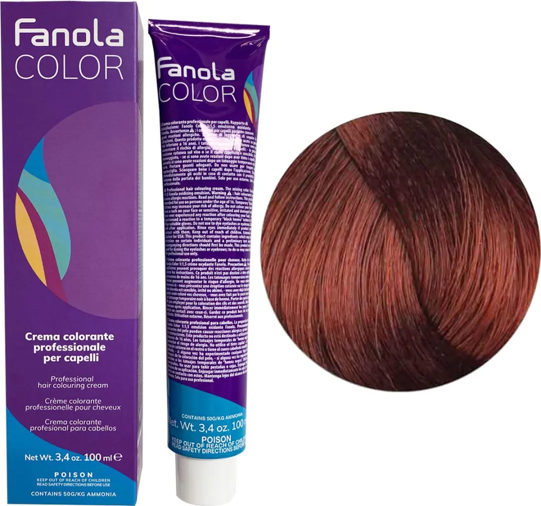 Fanola Professional Haarverf 7.4 Blonde Copper 150ml