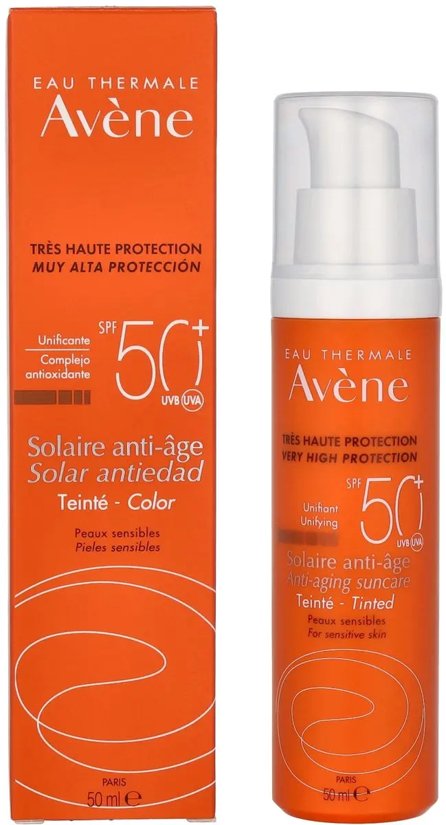 Avène Solar Anti-aging Color SPF50+ - 50ml