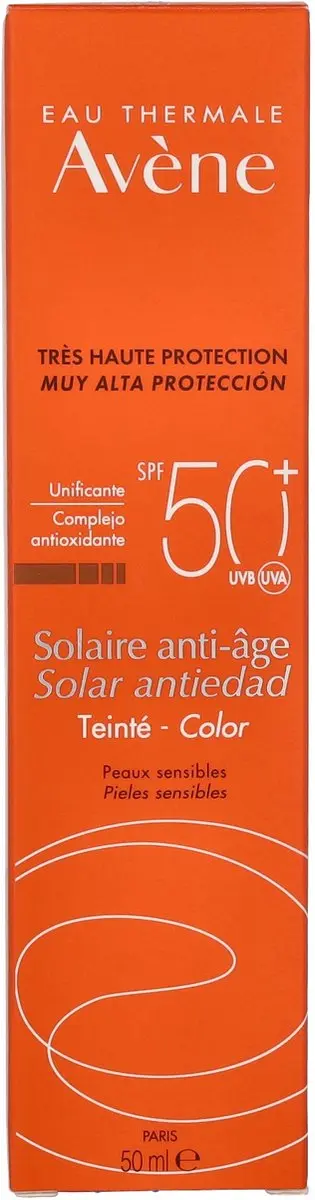 Avène Solar Anti-aging Color SPF50+ - 50ml
