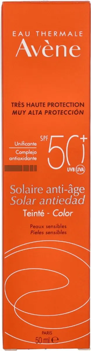 Avène Solar Anti-aging Color SPF50+ - 50ml