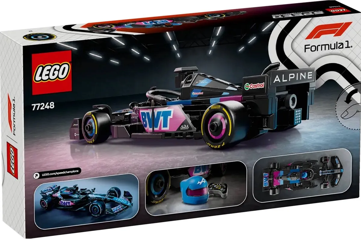 LEGO Speed Champions BWT Alpine F1 Team 77248 - 258 Stukken - Meerkleurig - afbeelding 6 van 6