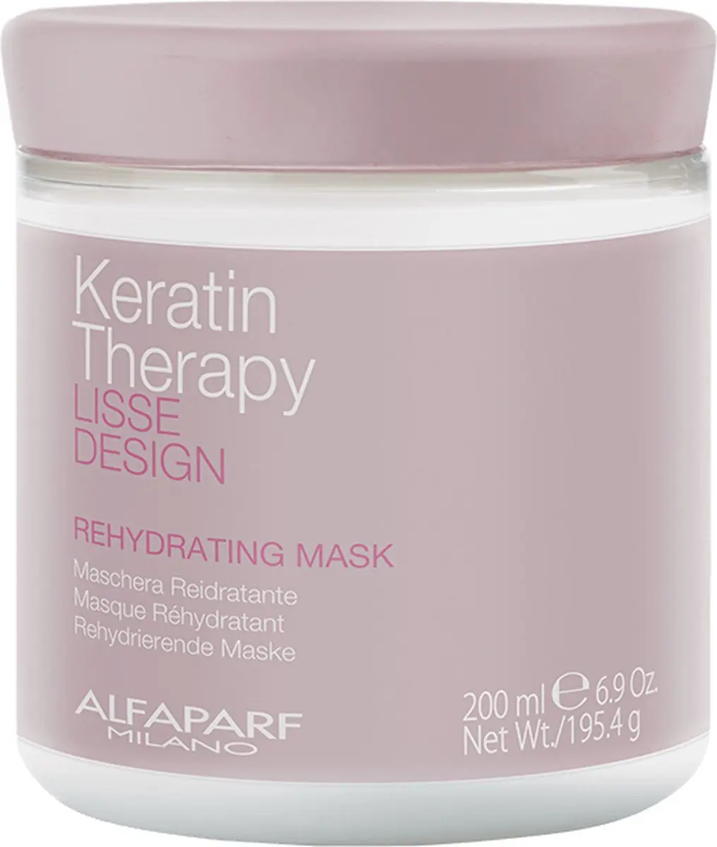Alfaparf Milano Lisse Design Keratin Rehydrating Mask 200ml