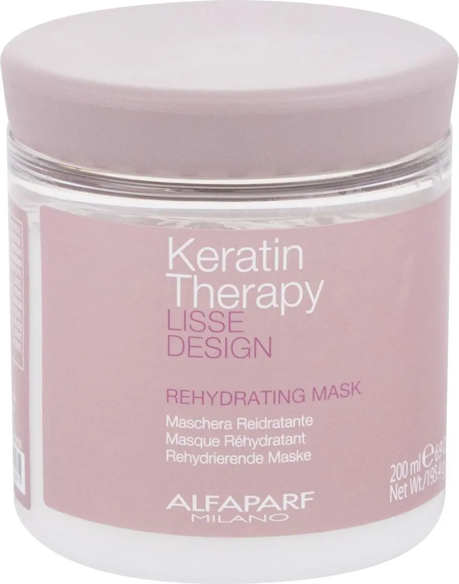 Alfaparf Milano Lisse Design Keratin Rehydrating Mask 200ml