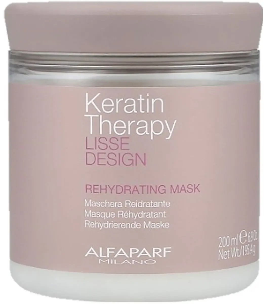 Alfaparf Milano Lisse Design Keratin Rehydrating Mask 200ml