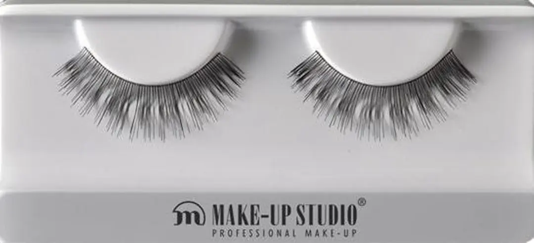 Make-up Studio Natural Eyelashes Nepwimpers 13 - Zwart