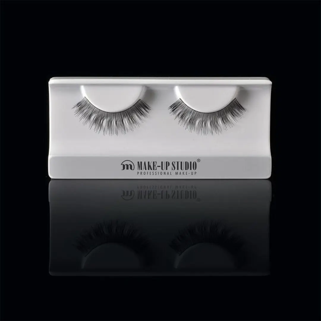 Make-up Studio Natural Eyelashes Nepwimpers 13 - Zwart