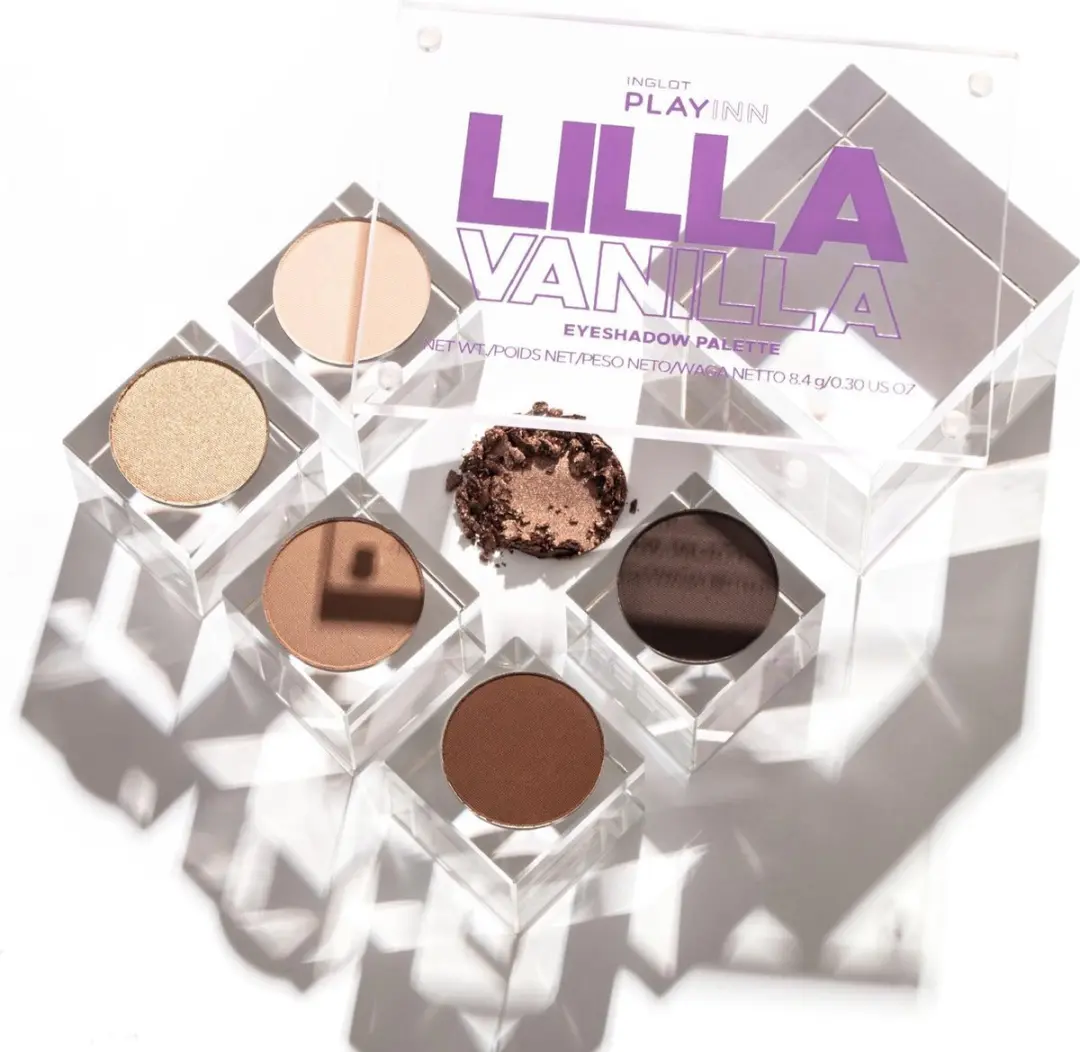 Inglot Lilla Vanilla Oogschaduw Palette - 8g