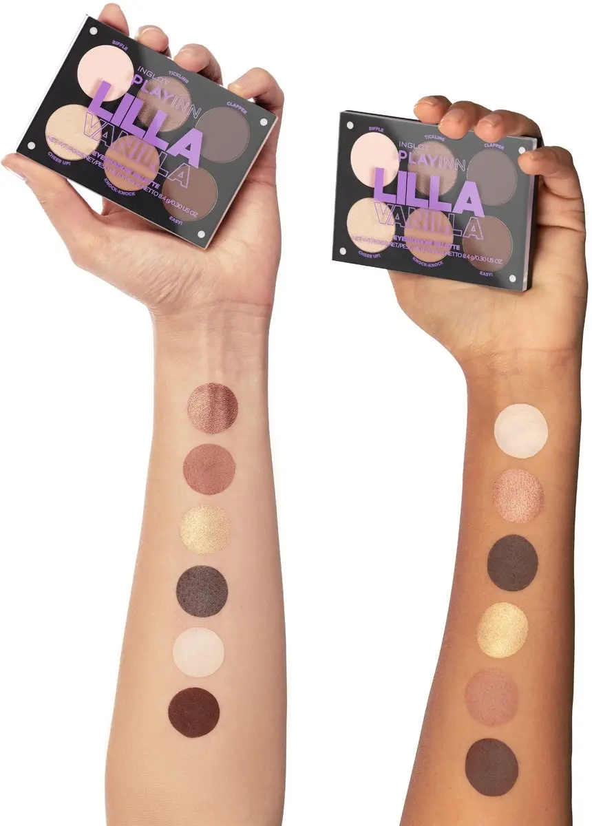 Inglot Lilla Vanilla Oogschaduw Palette - 8g