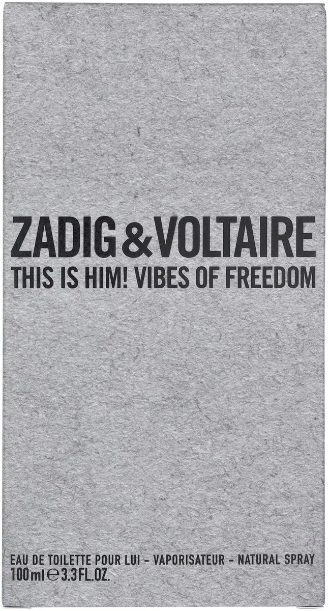 Zadig & Voltaire This is Him! Vibes of Freedom Herenparfum 100ml - afbeelding 6 van 6