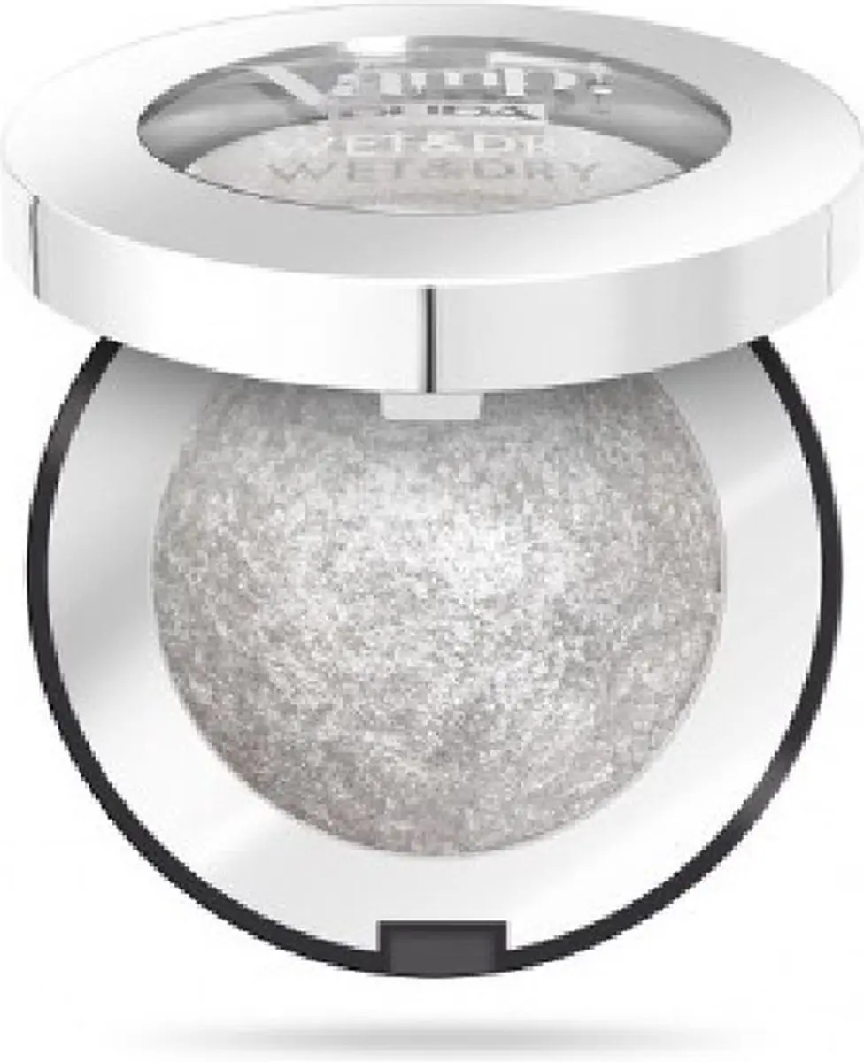 Pupa Milano Eye Make-Up Vamp! Wet&Dry 302 Discoball Silver