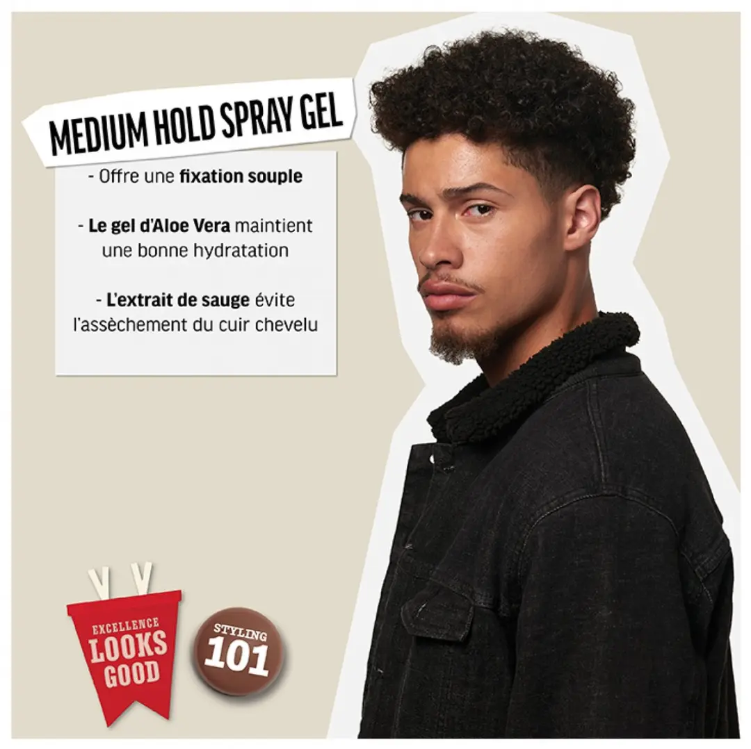American Crew Medium Hold Spray Gel 250ml
