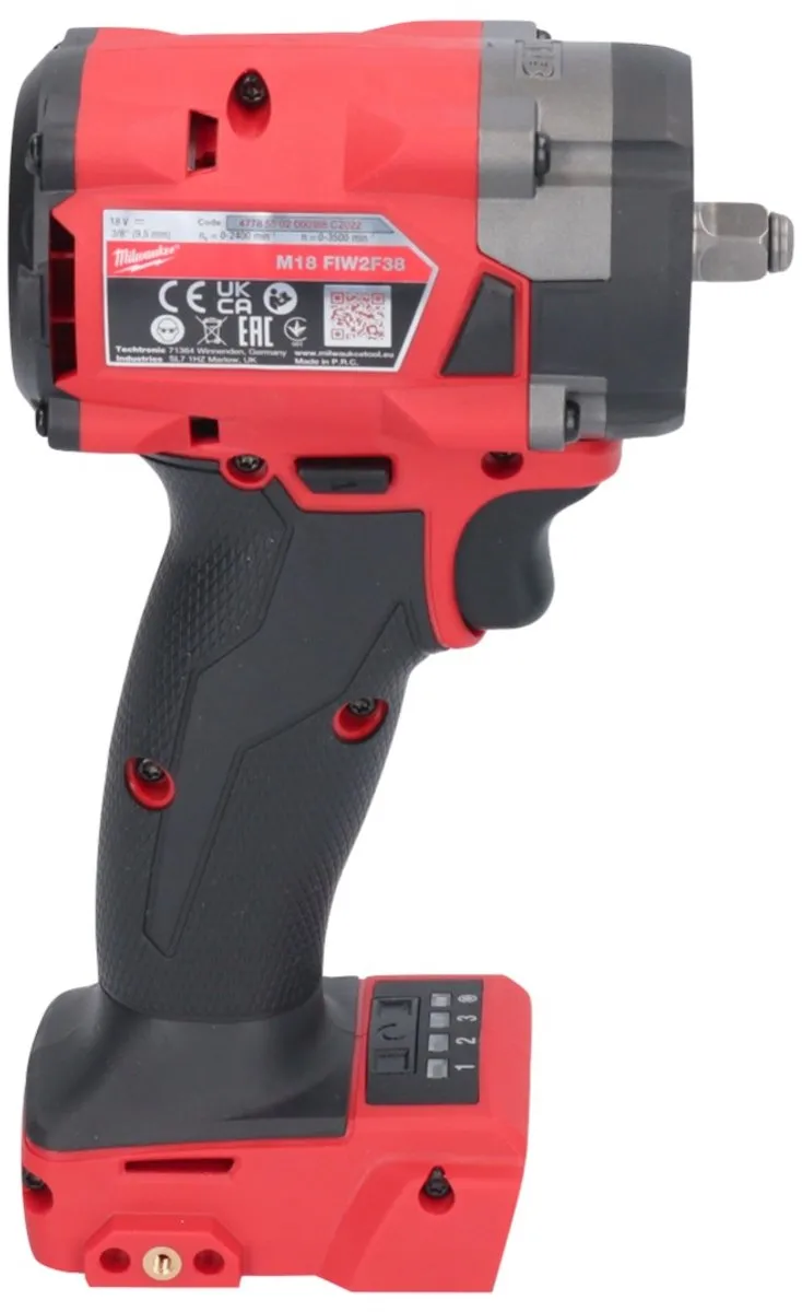 Milwaukee M18 FIW2F38 Accu Slagmoersleutel 3/8 - 3500 Slagen