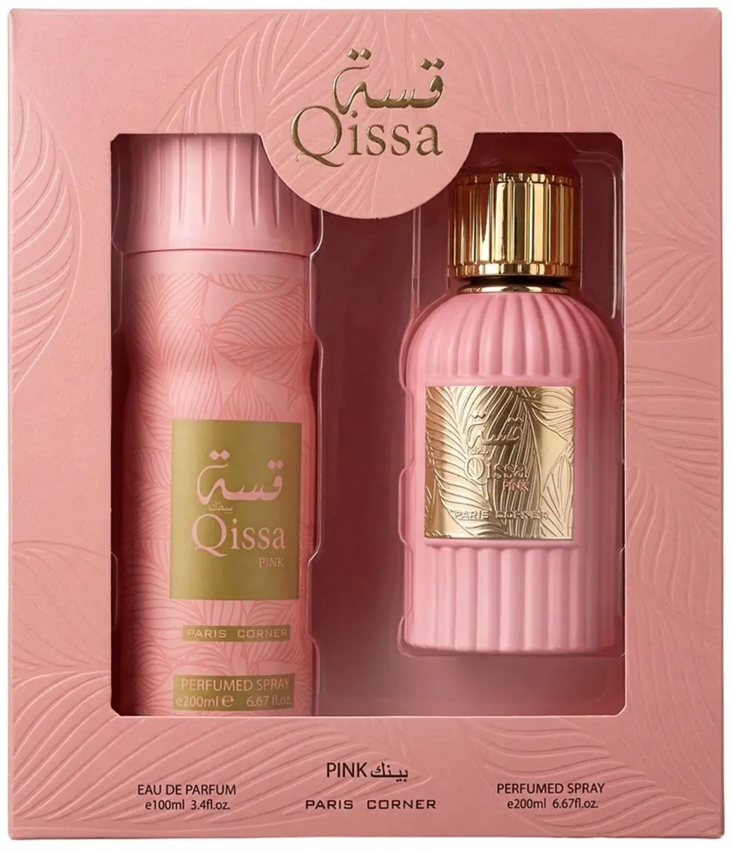 Paris Corner Qissa Pink Eau de Parfum 300ml