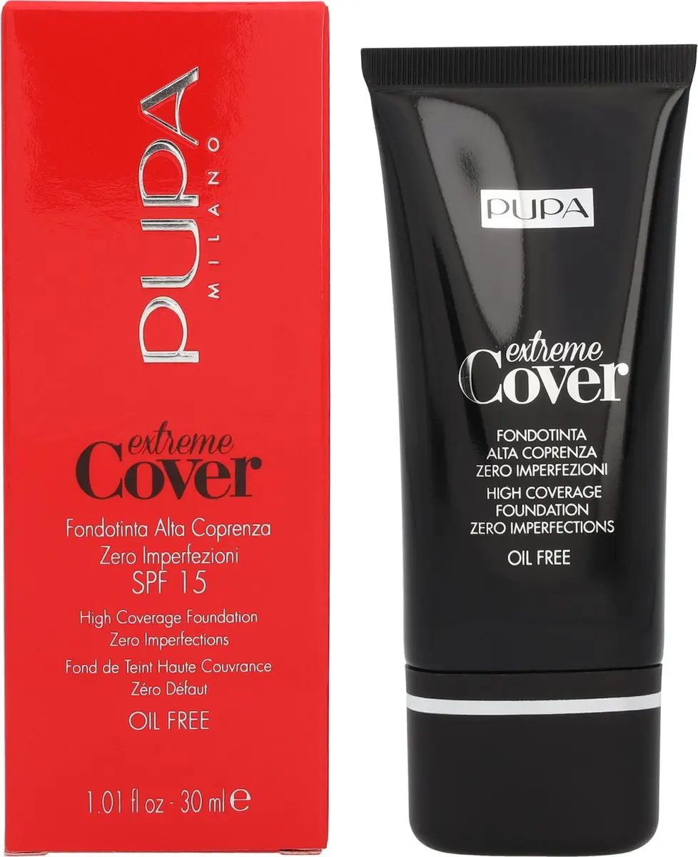 Pupa Milano Extreme Cover Foundation 030 Light Sand