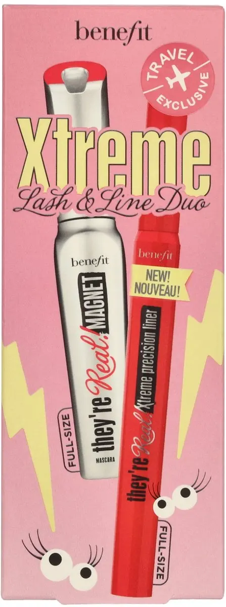 Benefit They're Real! Xtreme Lash & Line Duo Mascara 9,35ml