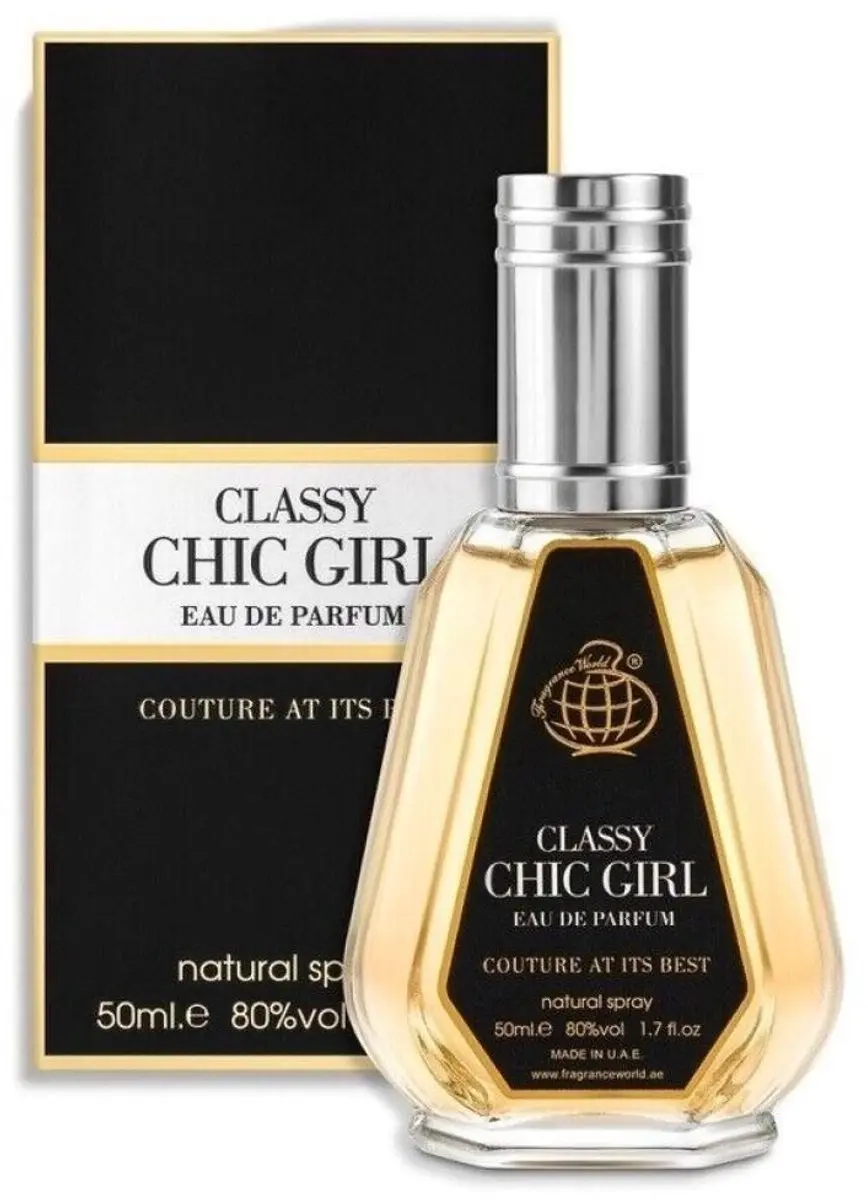 Fragrance World Classy Chic Girl Eau de Parfum 50ml