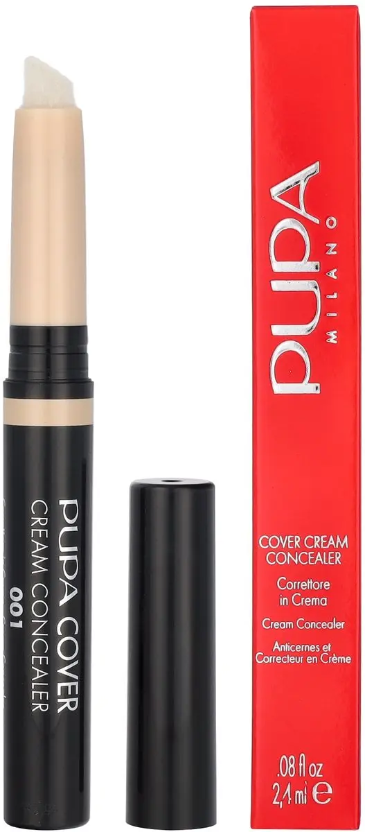 Pupa Milano Cover Cream Concealer 001 Light Beige - 2.4ml