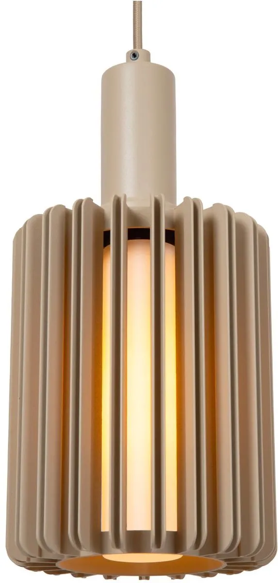 Lucide Lambres Hanglamp 6xE27 - Taupe