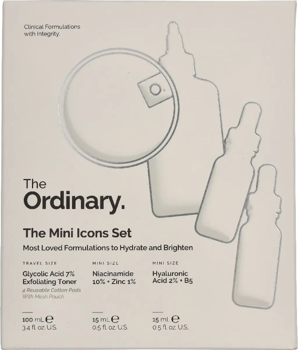 The Ordinary Mini Icons Set - 3 Stuks 225ml