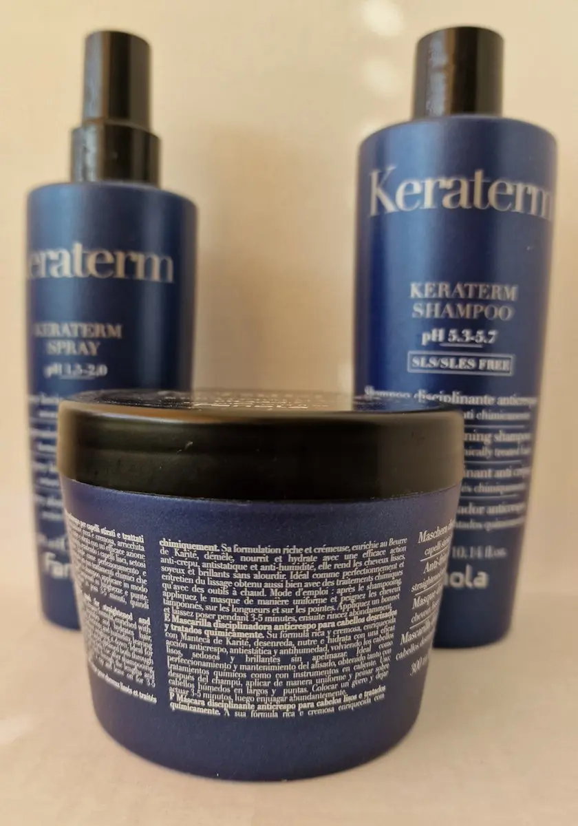 Fanola Keraterm Trio Shampoo Mask Spray - 800ml