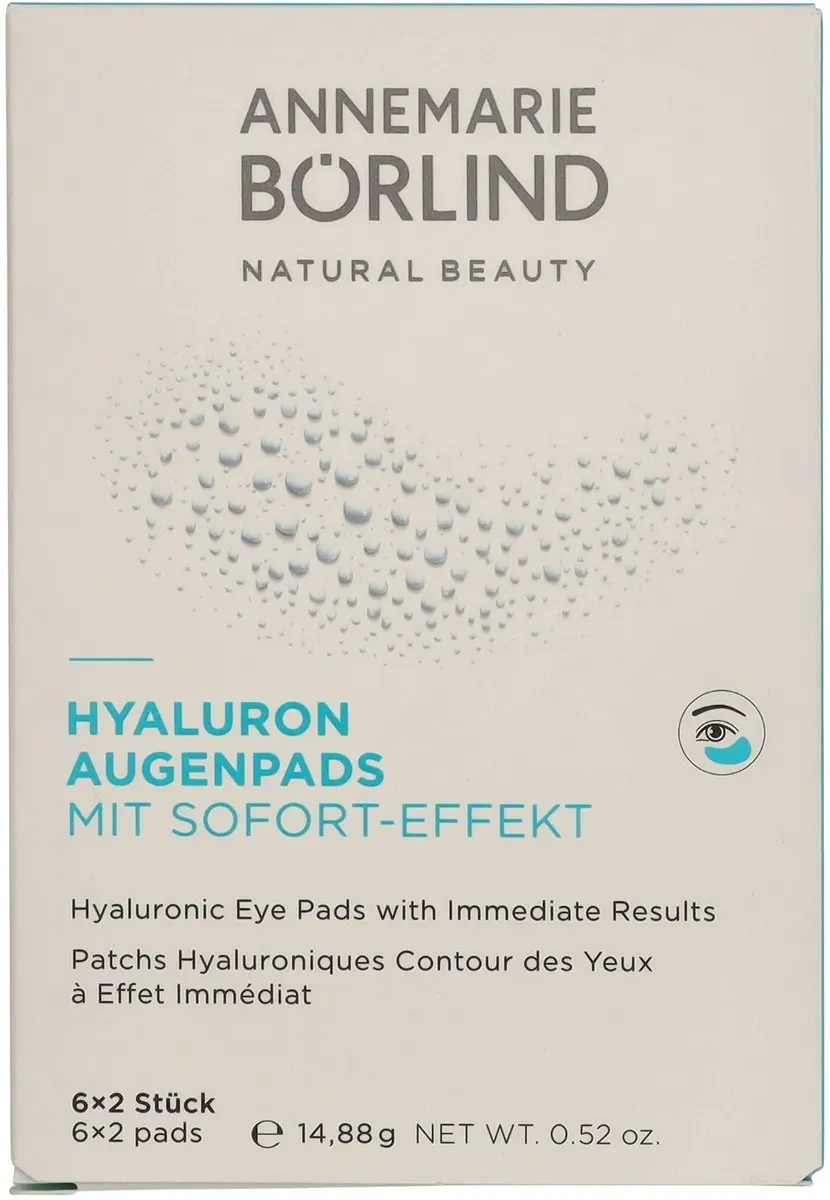 Annemarie Börlind Hyaluron Oog Pads - 6x2