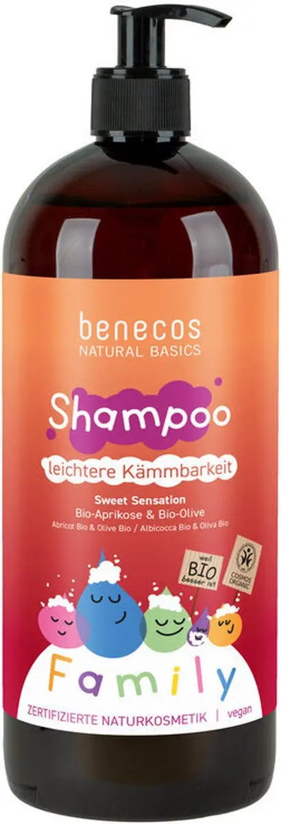 Benecos Natural Shampoo Family Size Sweet Sensation 950ml