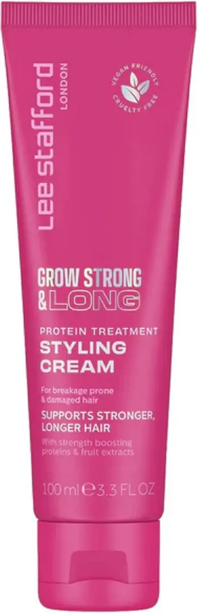 Lee Stafford Grow Strong & Long Protein Styling Cream 100ml