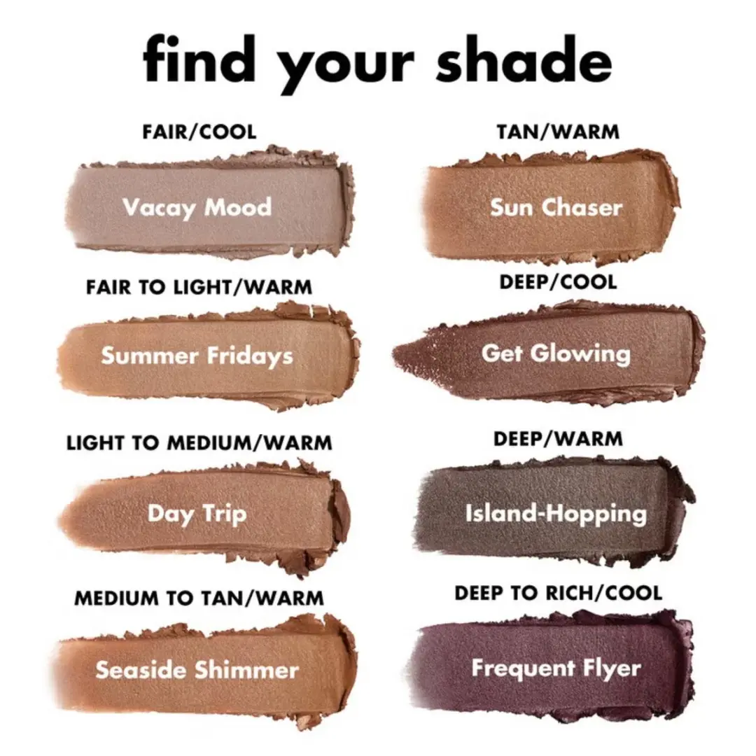 ELF Cosmetics Luminous Putty Bronzer Seaside Shimmer - 10g