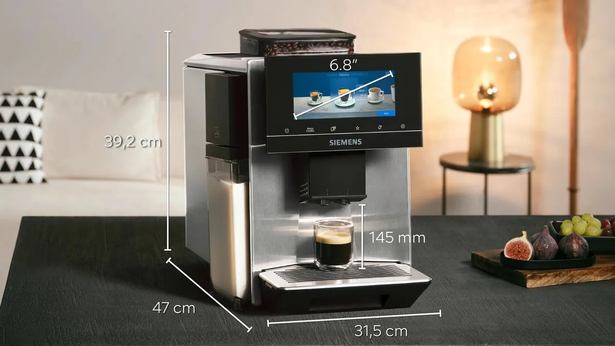 Siemens EQ.900 TQ903DZ3 Volledig Automatische Espressomachine - 2 Kopjes - afbeelding 6 van 6