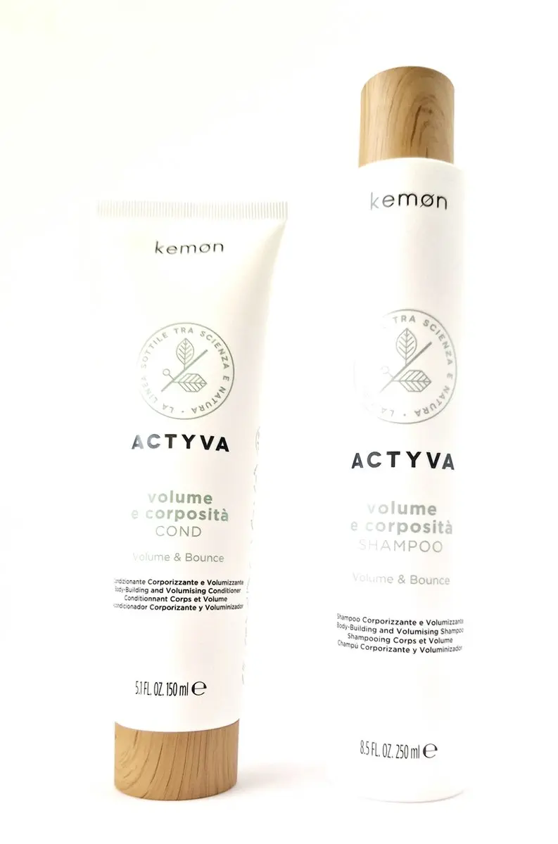 Kemon ACTYVA Volume & Bounce Duo Shampoo & Conditioner - 400ml