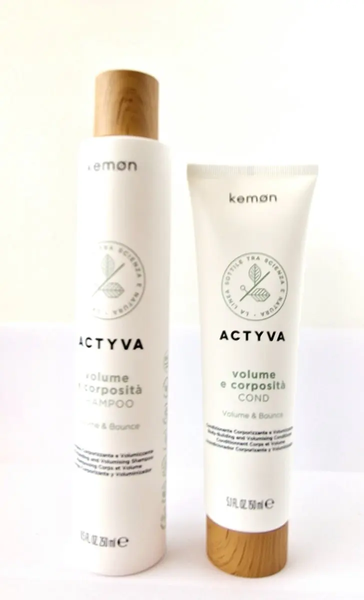 Kemon ACTYVA Volume & Bounce Duo Shampoo & Conditioner - 400ml