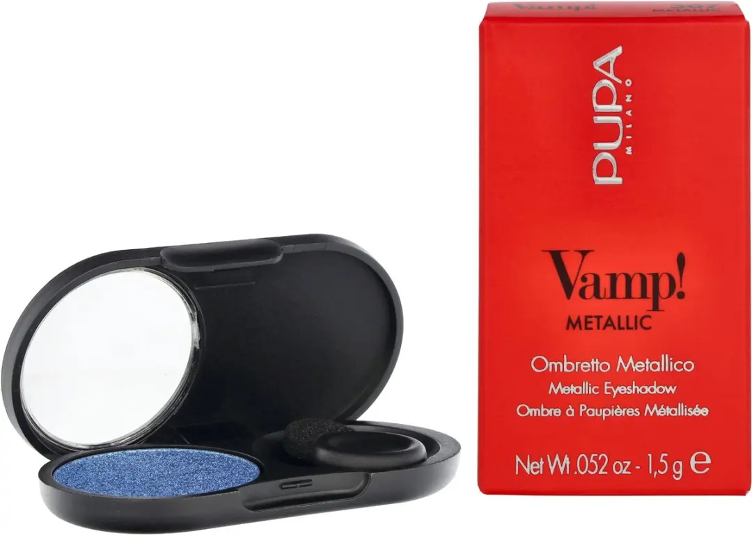 Pupa Milano Vamp! Metallic Oogschaduw 307 Denim Blue - 1,5 g