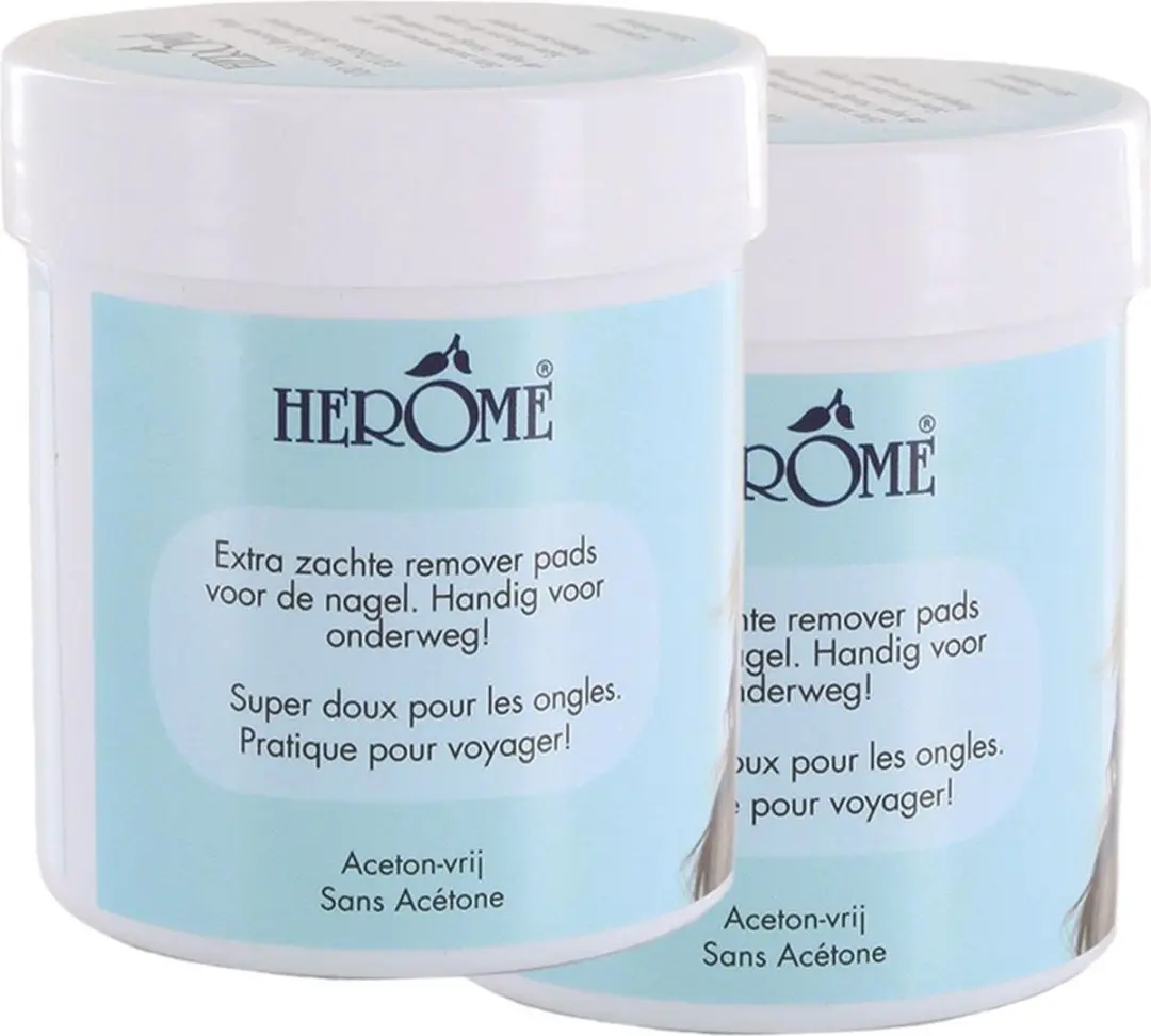 Herome Nagellakremover Pads 2x100